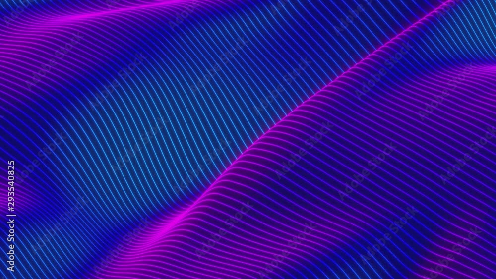 Poster looped animation. abstract colorful wavy background in bright rainbow colors. modern colorful wallpa