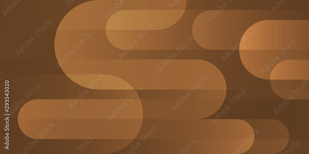 Aufkleber abstract background design with elegant transparent rounded shape