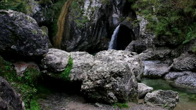 Porlezza Cascata di Begna am Luganersee, Italien