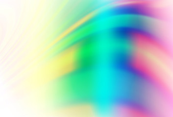 Obraz premium Light Multicolor, Rainbow vector background with abstract lines.