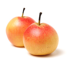 nanguo pear on white background