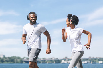 couple joggers