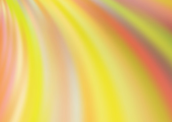 Obraz premium Light Orange vector pattern with liquid shapes. Glitter abstract illustration with wry lines. A new texture for your ad, booklets, leaflets.