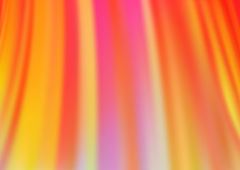 Light Orange vector pattern with liquid shapes. A sample with blurred bubble shapes. A new texture for your  ad, booklets, leaflets.