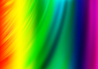 Light Multicolor, Rainbow vector pattern with liquid shapes. Geometric illustration in marble style with gradient.  The elegant pattern for brand book.