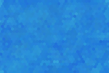 Modern blue hexagon abstract background.