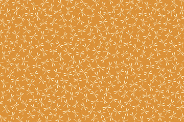 トンボの背景 黄色(Dragonfly background)[EPS]