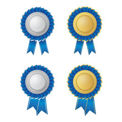 Award ribbon vector design