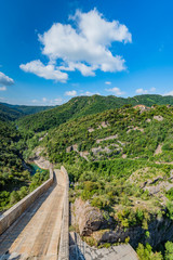 Baells reservoir marsh in Spain.