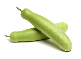 Lagenaria siceraria isolated on white background