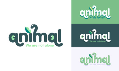  Animal Management Conceptual Logo Template