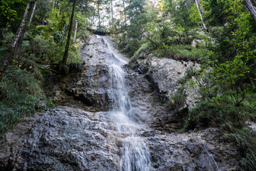 Vyšný vodopád in Sokolia Dolina, Slovakia