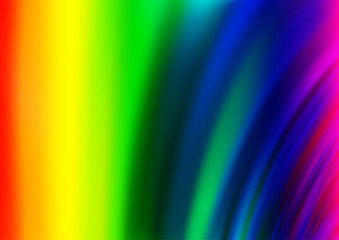 Light Multicolor, Rainbow vector template with liquid shapes. Shining crooked illustration in marble style. A completely new marble design for your business.