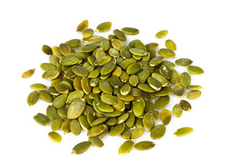 pumpkin seed isolated on white background