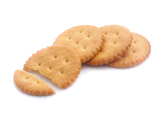 cracker  isolated on white background