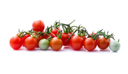 tomatoes isolated on white background