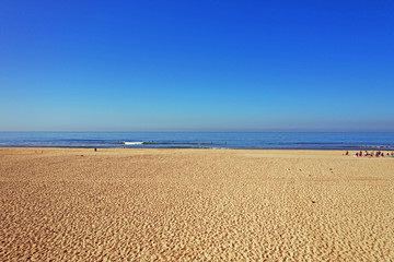 sunny day at the beach