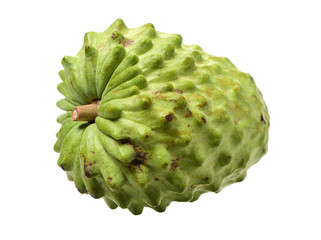 Custard apple isolated on white background,annona