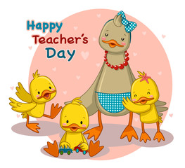 Happy Teachers Day / vector