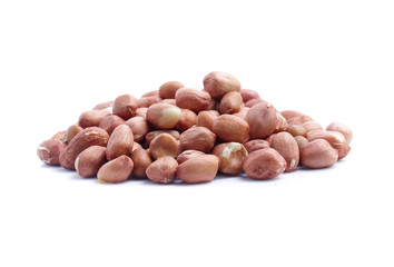 peanuts  isolated on white background