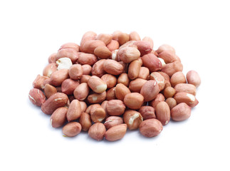 peanuts  isolated on white background