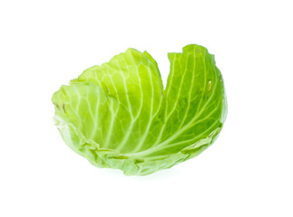 cabbage on white background