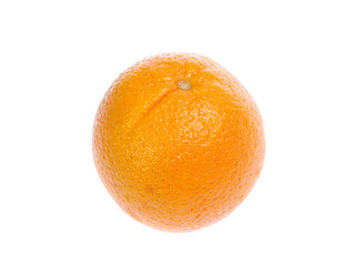 Orange fruit isolated on white background