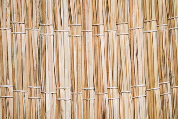 texture de fond en paille tressée