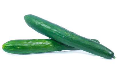 cucumber isolated on white background