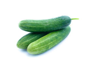 Cucumber  isolated on white background
