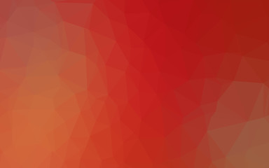 Fototapeta premium Light Green, Red vector polygon abstract layout. A sample with polygonal shapes. The best triangular design for your business.