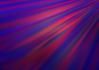 Dark Purple vector pattern with narrow lines. Glitter abstract illustration with colored sticks. Backdrop for TV commercials.