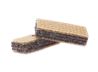 Wafers stick isolated on white background