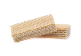 Wafers stick isolated on white background