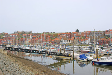 Fototapeta premium Whitby Harbour, Yorkshire