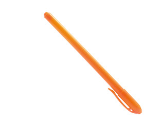 Colorful  pen set on isolated background