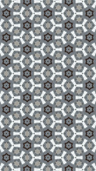 Ornate geometric pattern and abstract colored background
