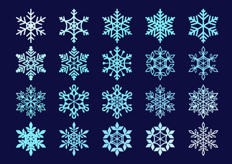 雪の結晶セット