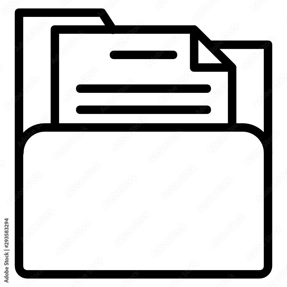 Poster big data file folder upload download and storage vector icon