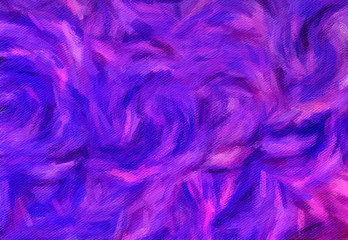 Modern painting wall art decor. Abstract drawing background. Design artwork. Brush strokes on canvas. Artistic pattern. Creative fashion print. Good as psychedelic poster. Surreal graphic abstraction.