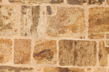 Braune Sandteinmauer, Hintergrund