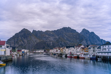 Fototapeta premium Henningsvaer, Norway