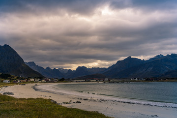 Beach in Lofoten, Norway