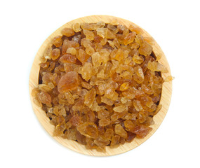 Sugar Brown isolated on white background