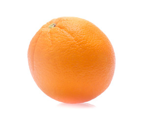 Orange fruit  isolated on white background