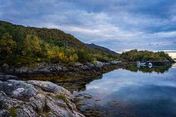 Fototapeta na wymiar Fiord landscape, Norway