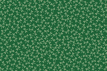 トンボの背景 緑色(Dragonfly background)[EPS] ©  Chop Stick Brothers