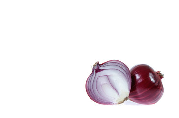 copy spacered grapes isolated on white background