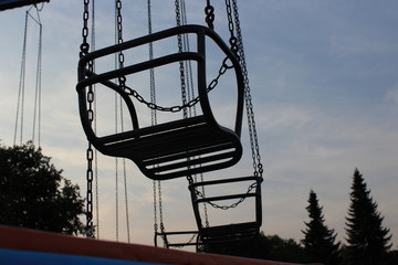 swing on playground