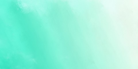 abstract diffuse painting background with aqua marine, light cyan and pale turquoise color and space for text. can be used for background or wallpaper